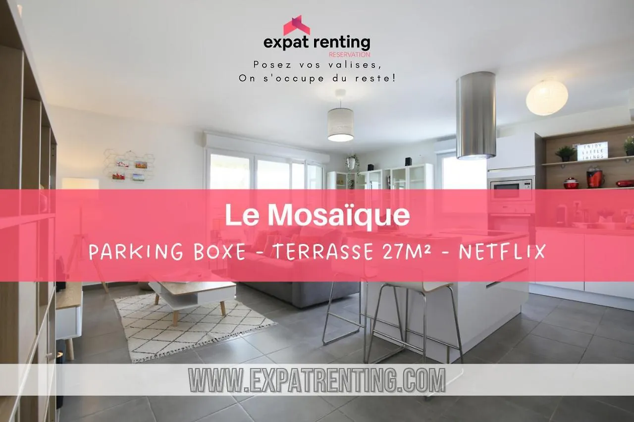 Expat Renting - Le Mosaique - Patte D'Oie - Parking Daire Toulouse